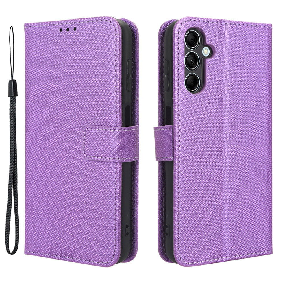 For Samsung Galaxy M54 5G / F54 5G PU Leather Magnetic Flip Case Diamond Texture Wallet Stand Phone Cover For Samsung Galaxy M54 5G / F54 5G PU Leather Magnetic Flip Case Diamond Texture Wallet Stand Phone Cover